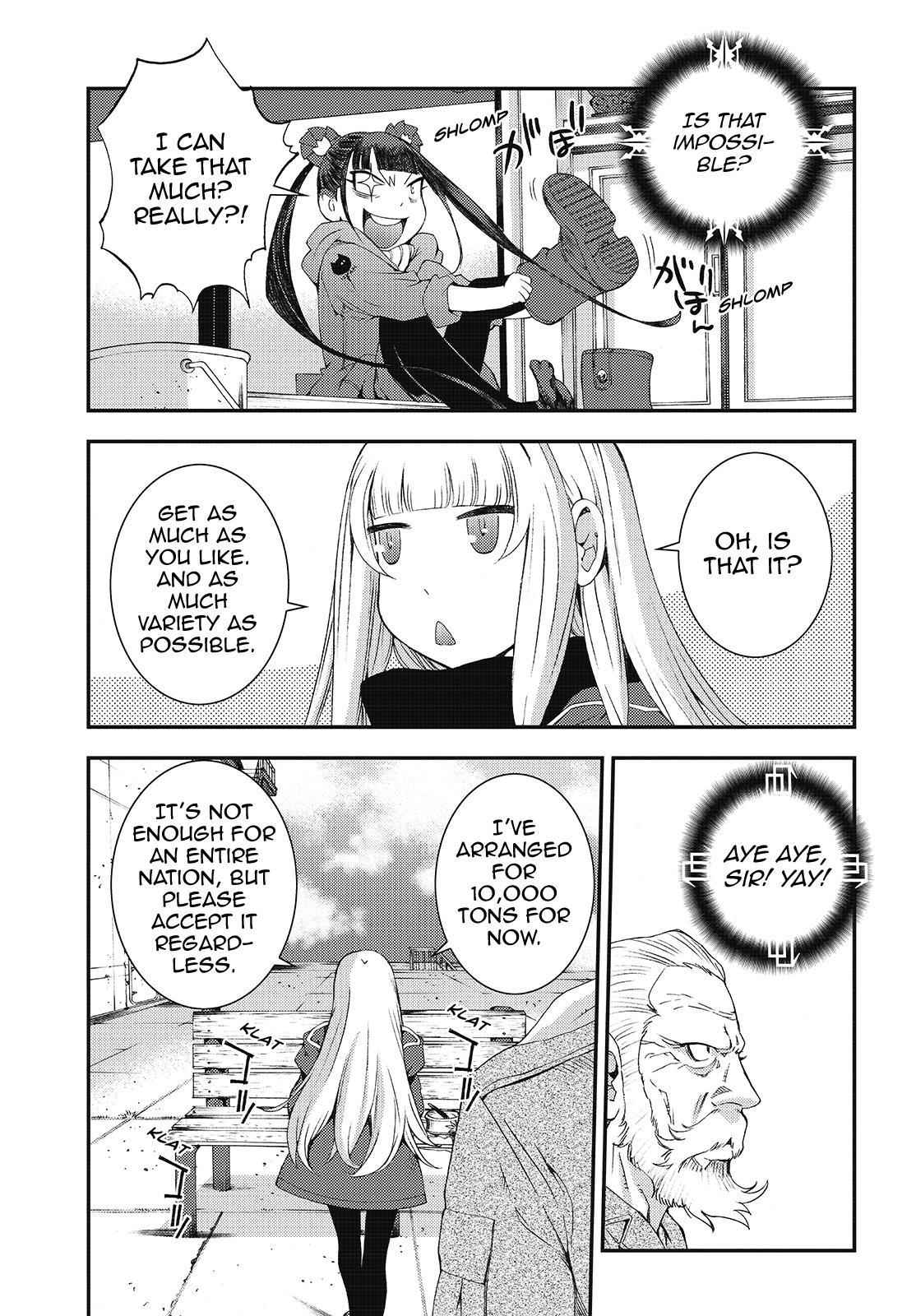 Aoki Hagane no Arpeggio Chap 84 - Next Chap 85