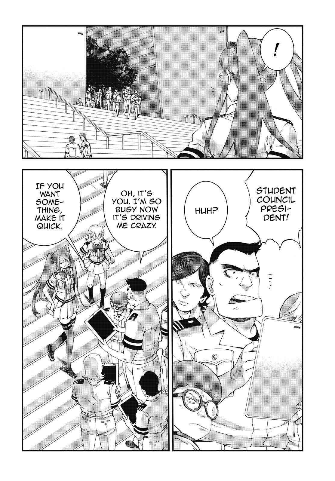Aoki Hagane no Arpeggio Chap 85 - Next Chap 86