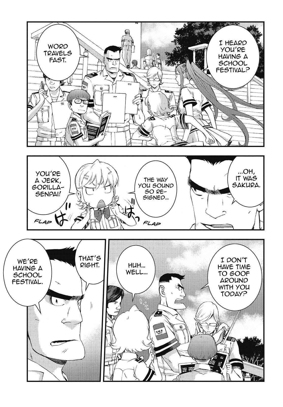 Aoki Hagane no Arpeggio Chap 85 - Next Chap 86