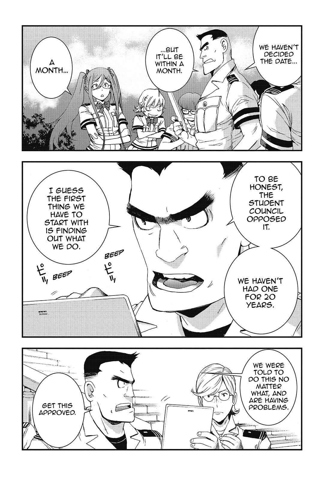 Aoki Hagane no Arpeggio Chap 85 - Next Chap 86