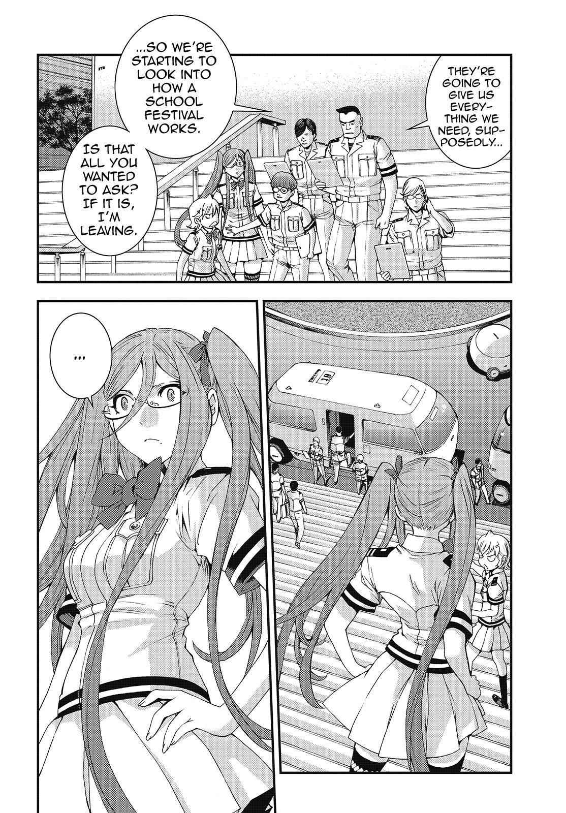Aoki Hagane no Arpeggio Chap 85 - Next Chap 86