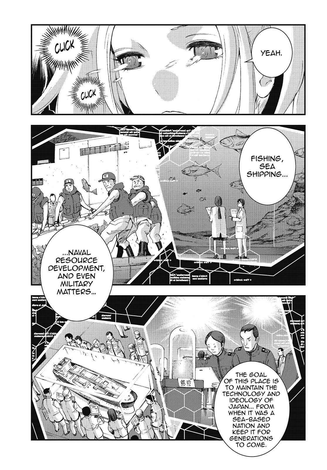 Aoki Hagane no Arpeggio Chap 85 - Next Chap 86