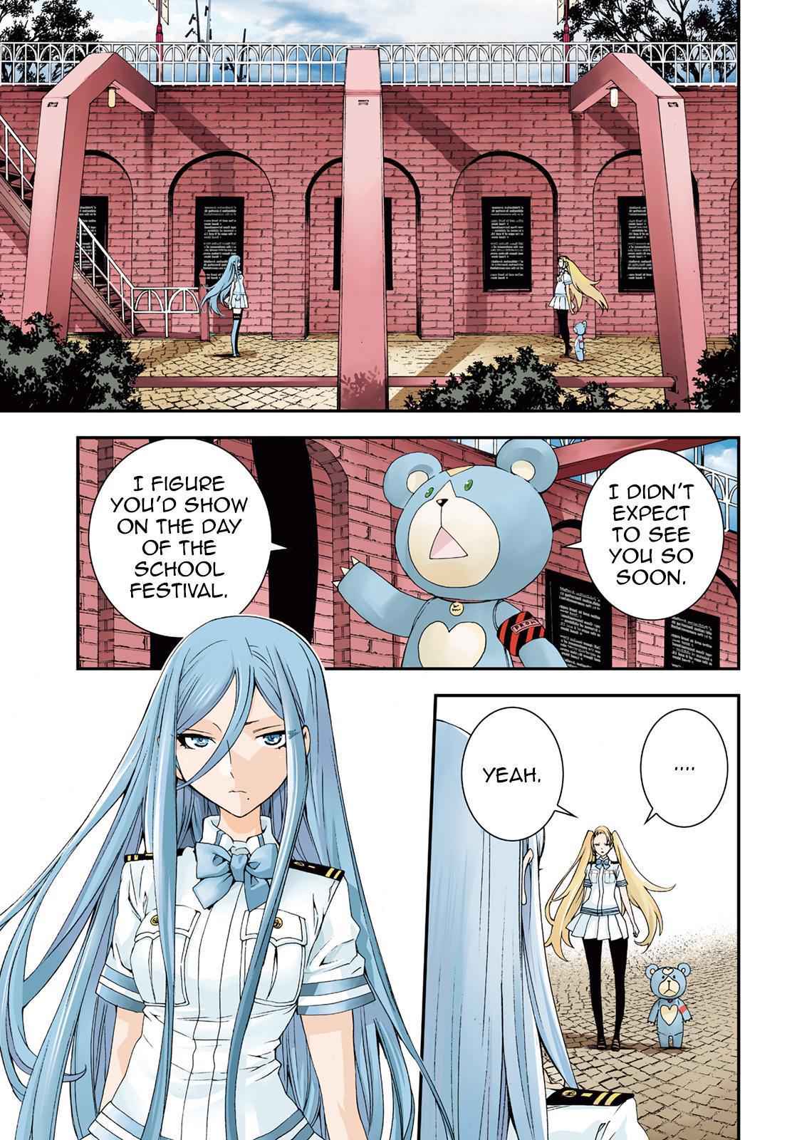 Aoki Hagane no Arpeggio Chap 86 - Next Chap 87