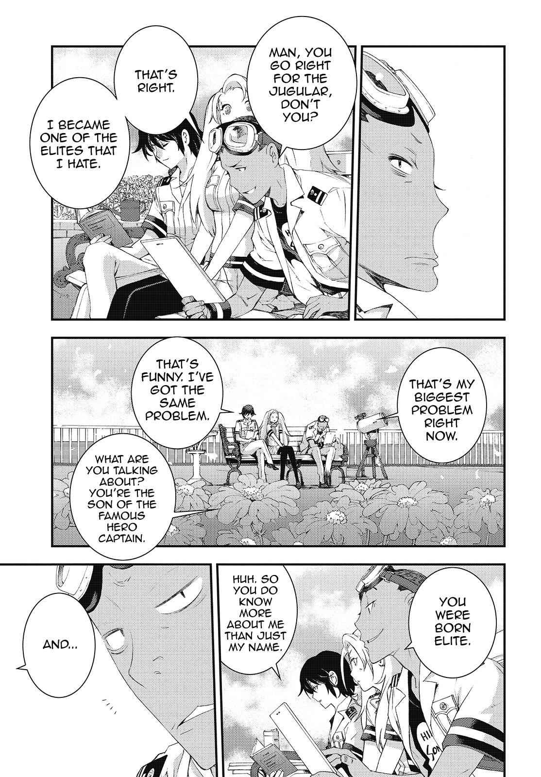 Aoki Hagane no Arpeggio Chap 86 - Next Chap 87