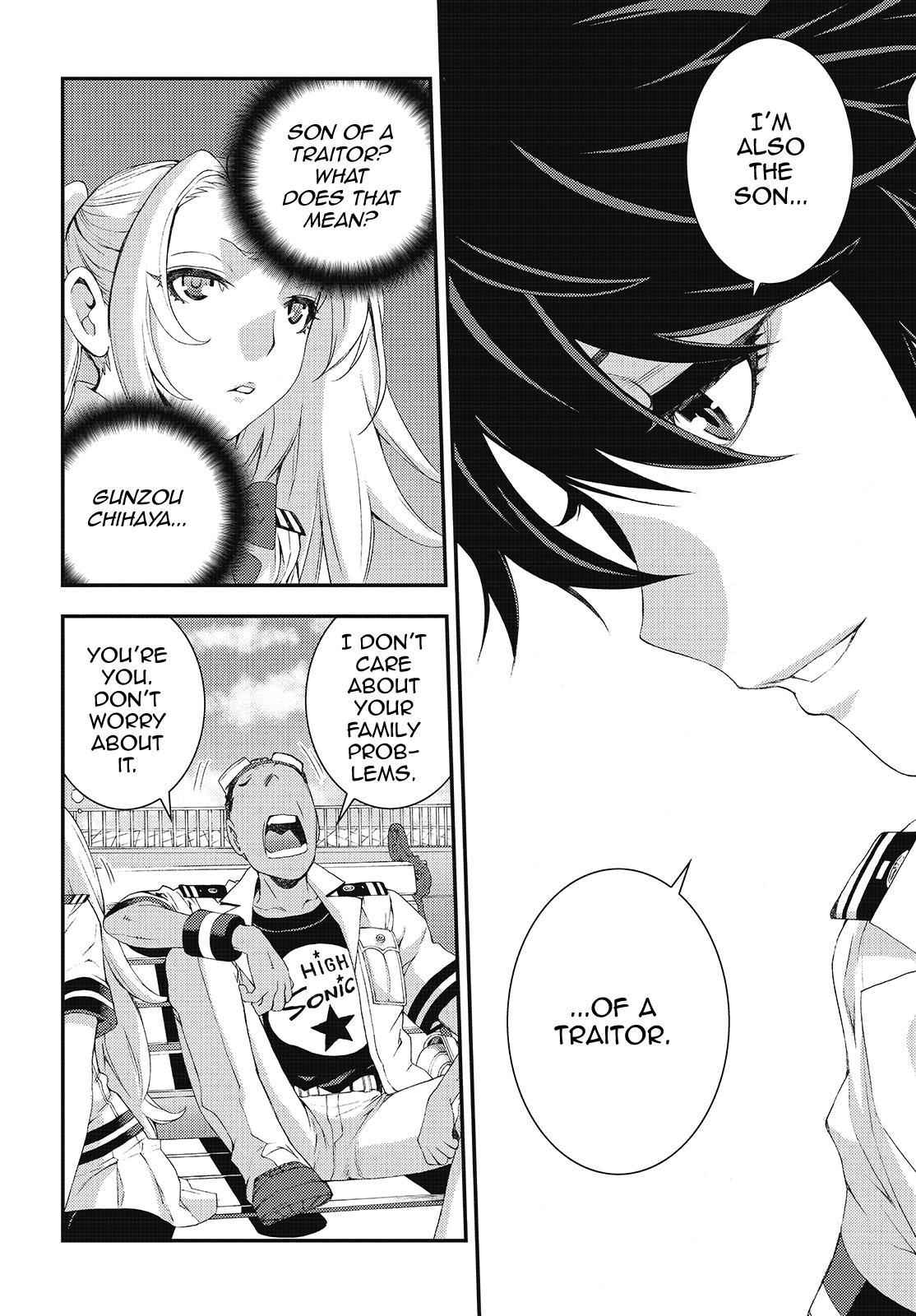 Aoki Hagane no Arpeggio Chap 86 - Next Chap 87