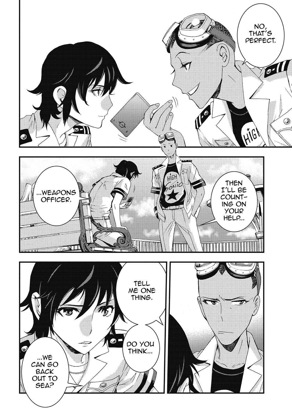 Aoki Hagane no Arpeggio Chap 86 - Next Chap 87