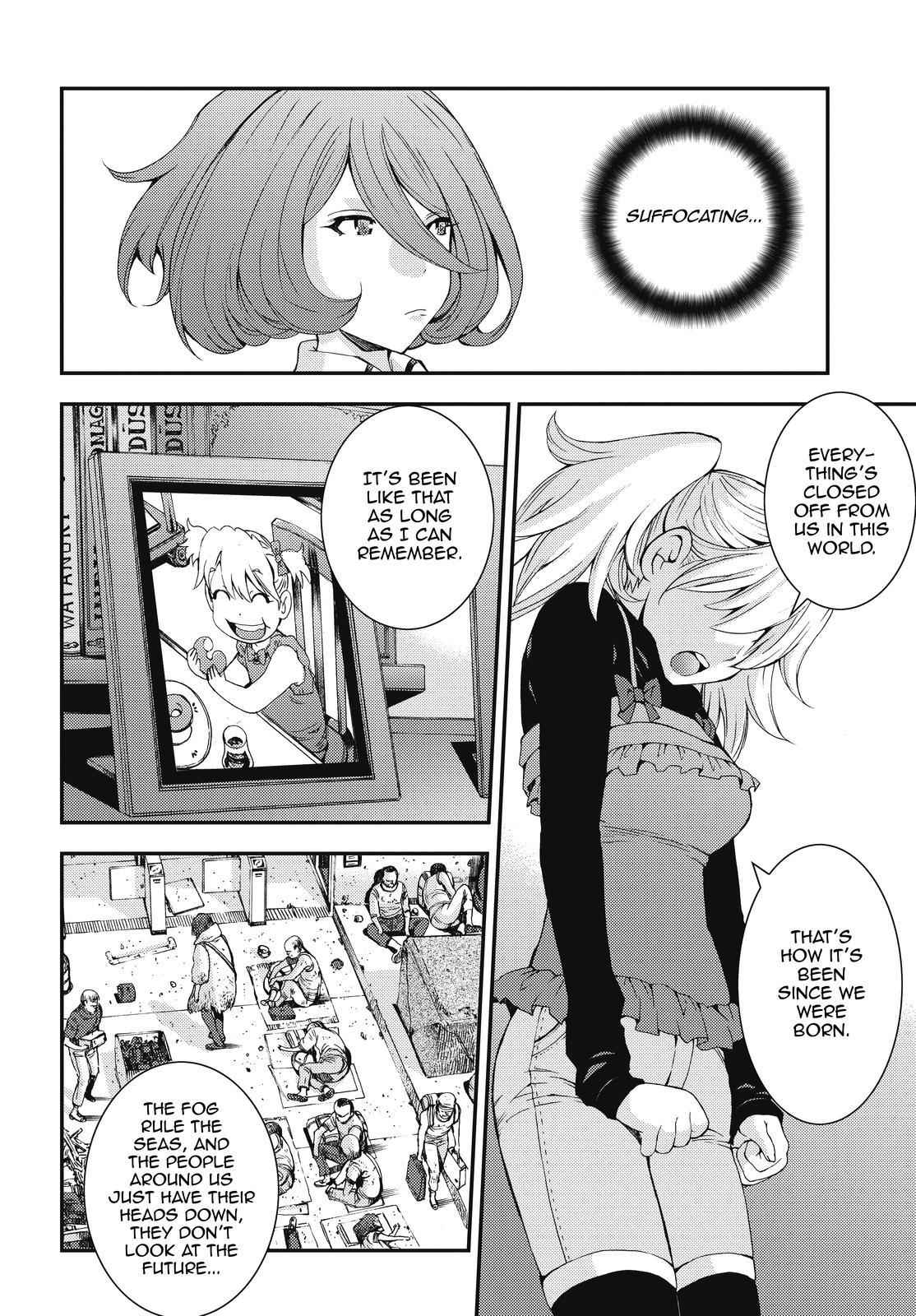 Aoki Hagane no Arpeggio Chap 88 - Next Chap 89