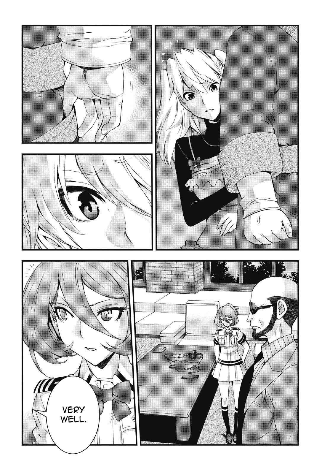 Aoki Hagane no Arpeggio Chap 88 - Next Chap 89