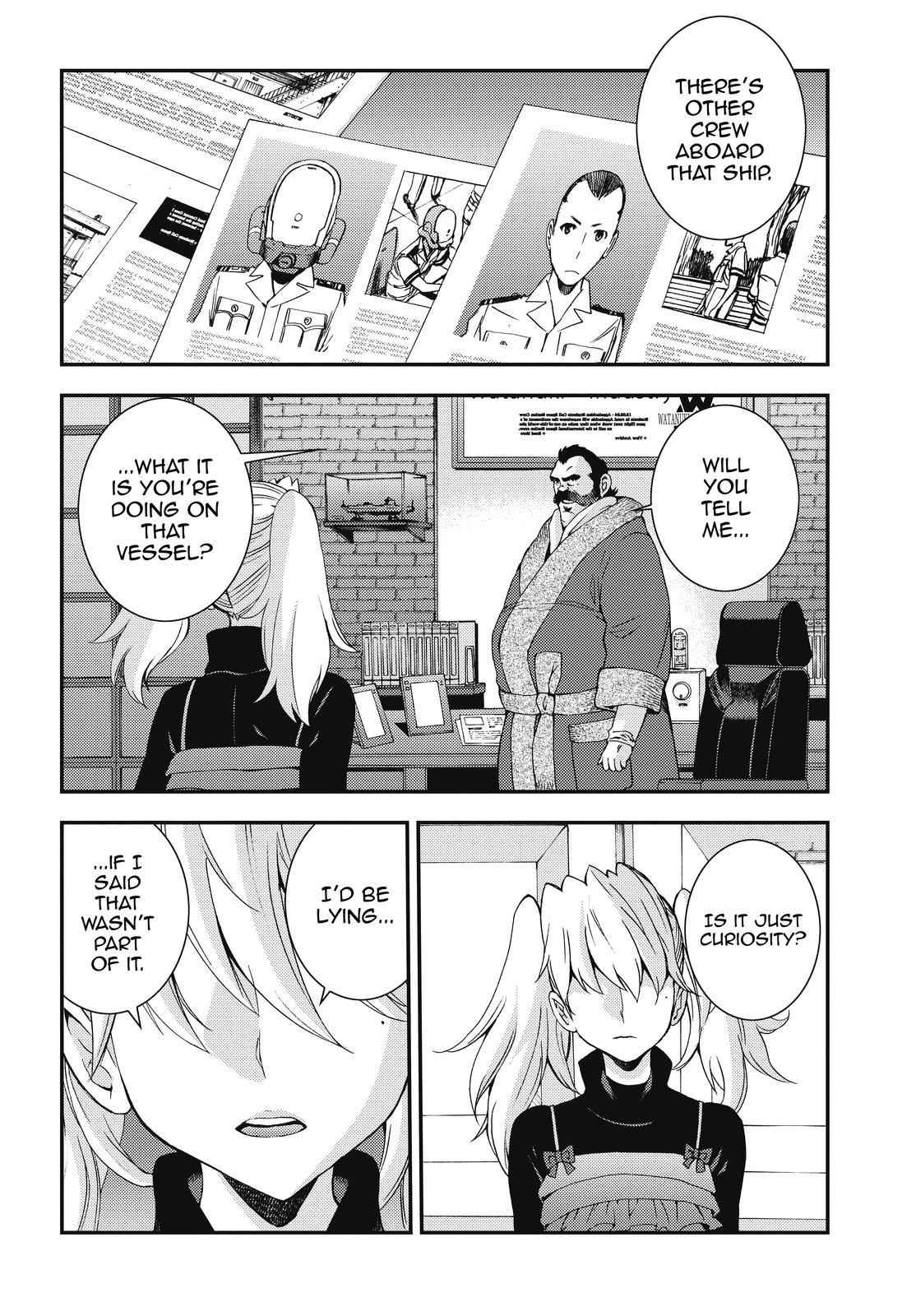 Aoki Hagane no Arpeggio Chap 88 - Next Chap 89