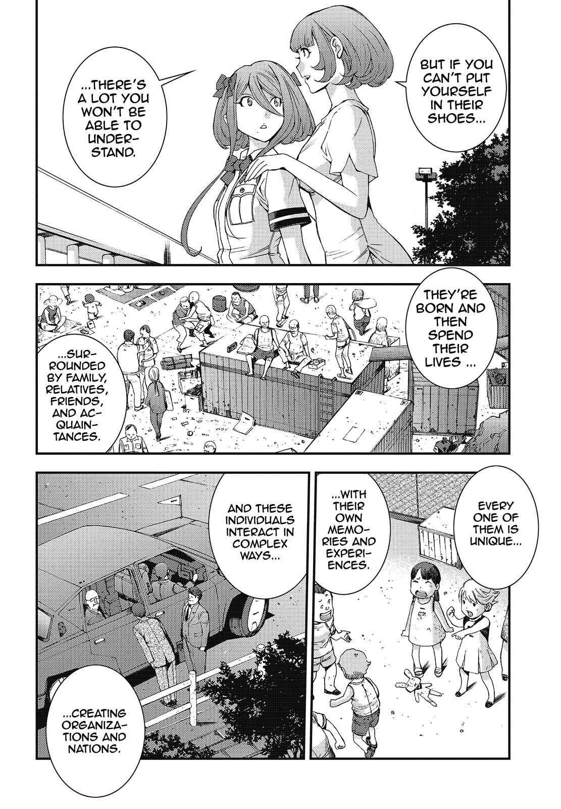 Aoki Hagane no Arpeggio Chap 89 - Next Chap 90