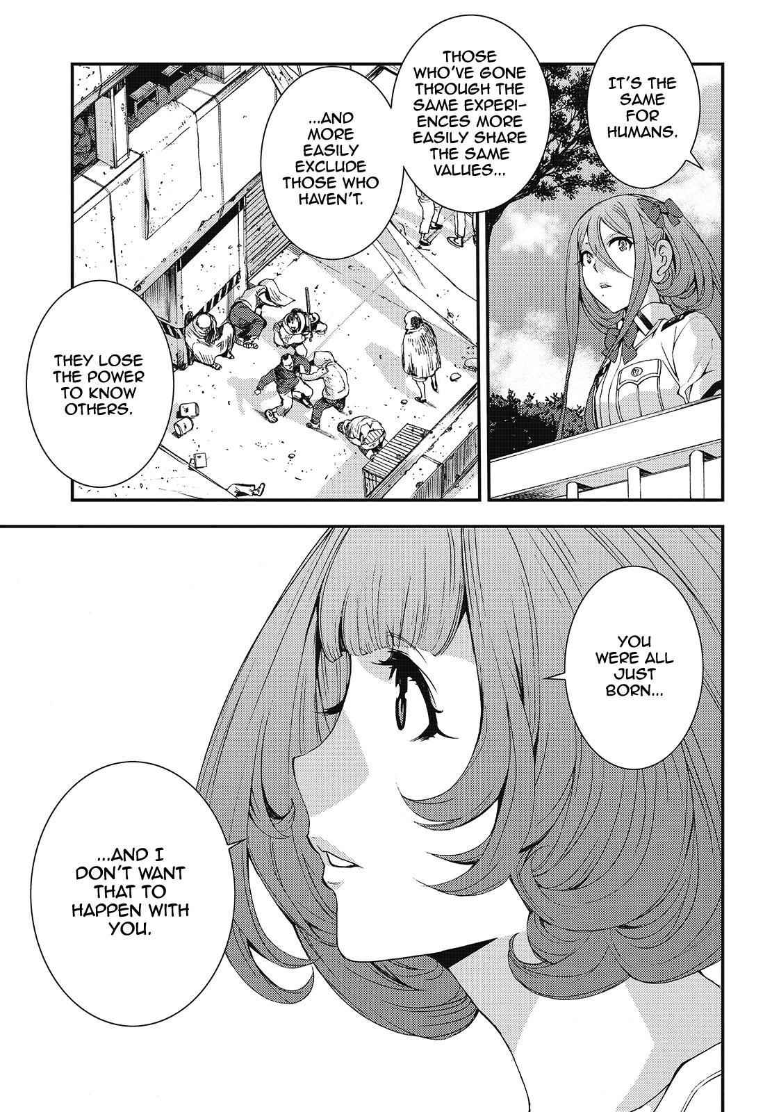 Aoki Hagane no Arpeggio Chap 89 - Next Chap 90