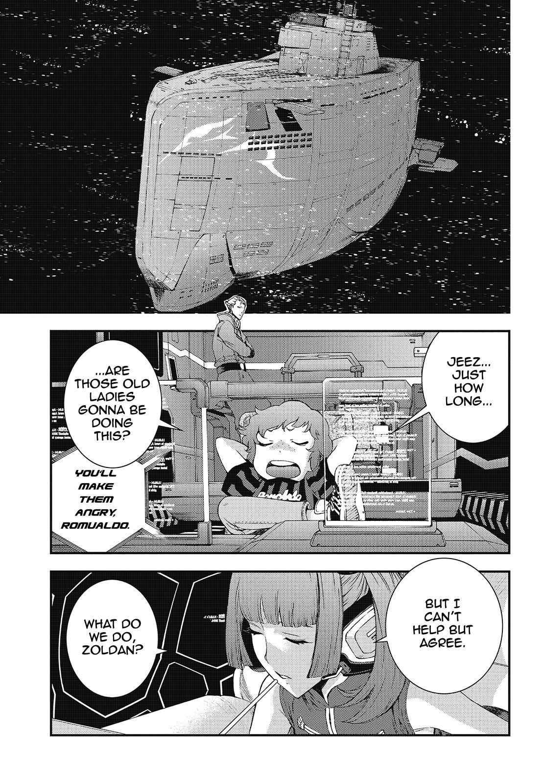 Aoki Hagane no Arpeggio Chap 89 - Next Chap 90
