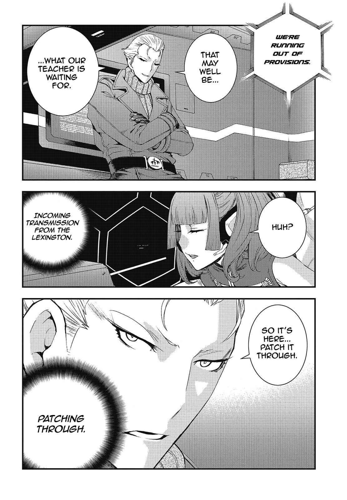 Aoki Hagane no Arpeggio Chap 89 - Next Chap 90