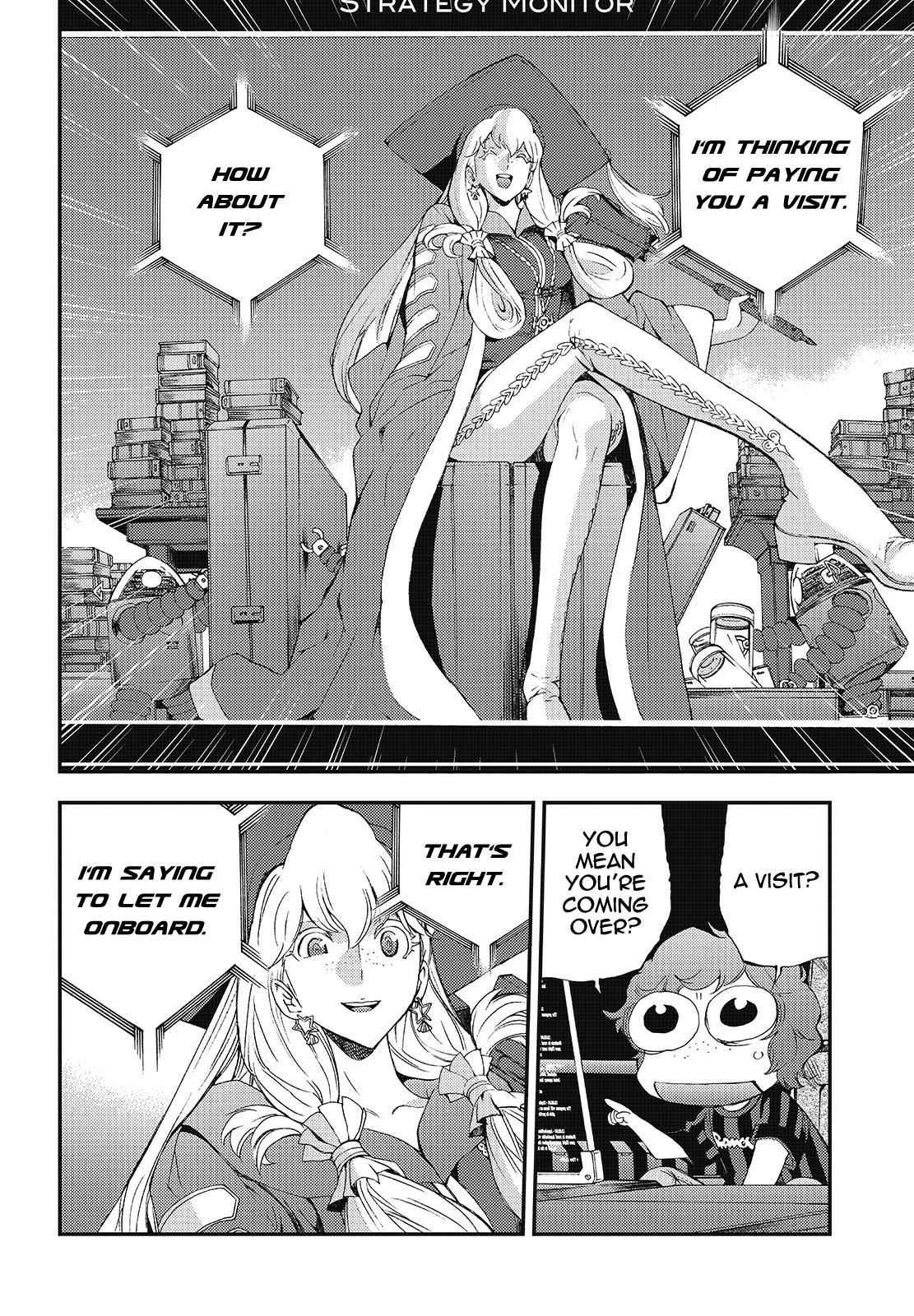 Aoki Hagane no Arpeggio Chap 89 - Next Chap 90