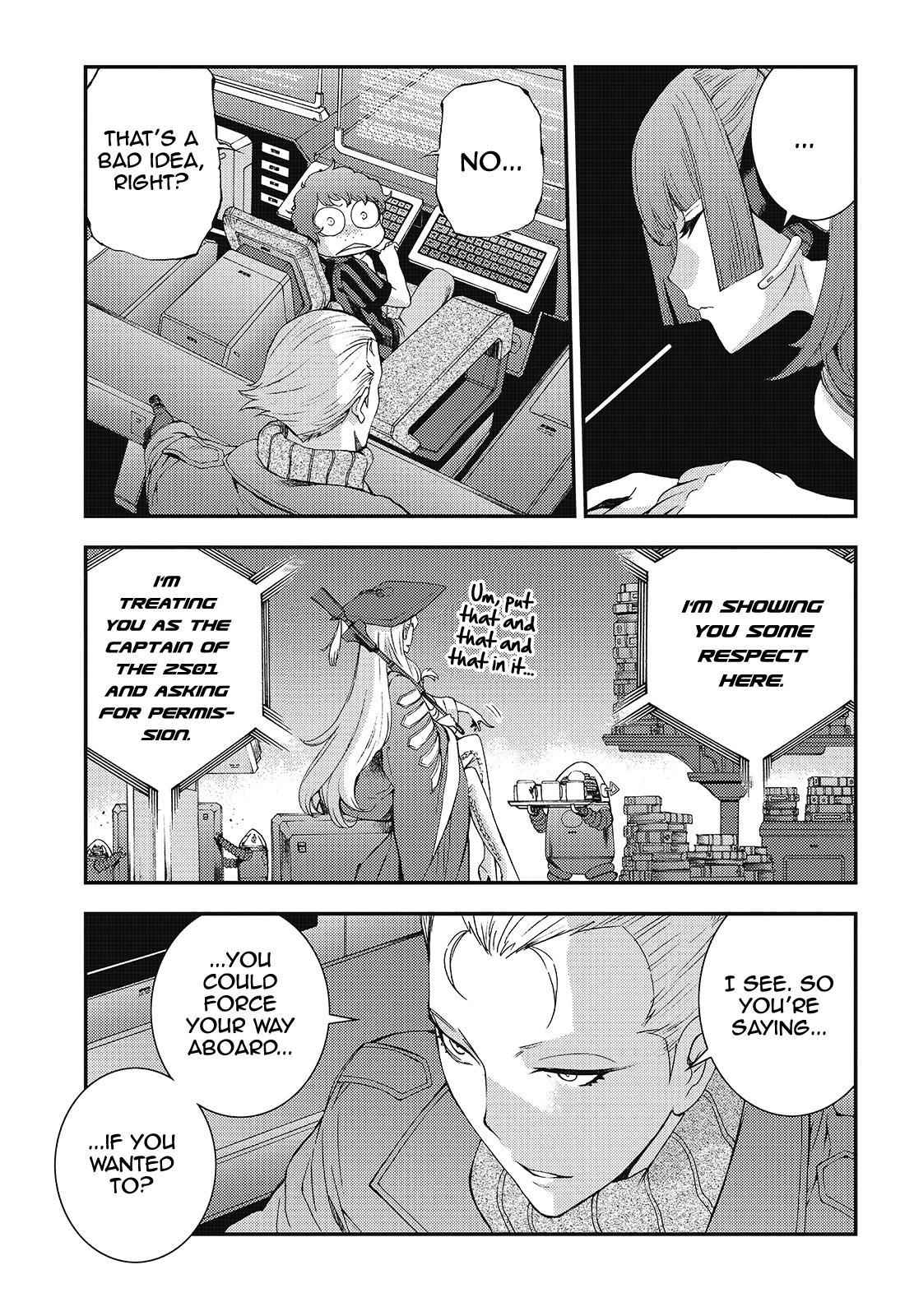 Aoki Hagane no Arpeggio Chap 89 - Next Chap 90
