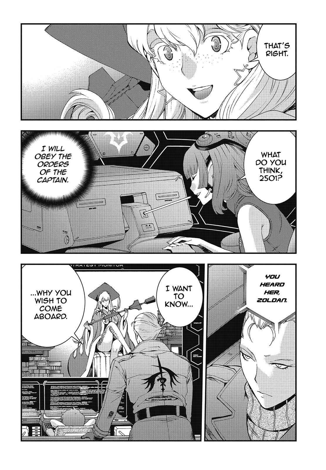 Aoki Hagane no Arpeggio Chap 89 - Next Chap 90