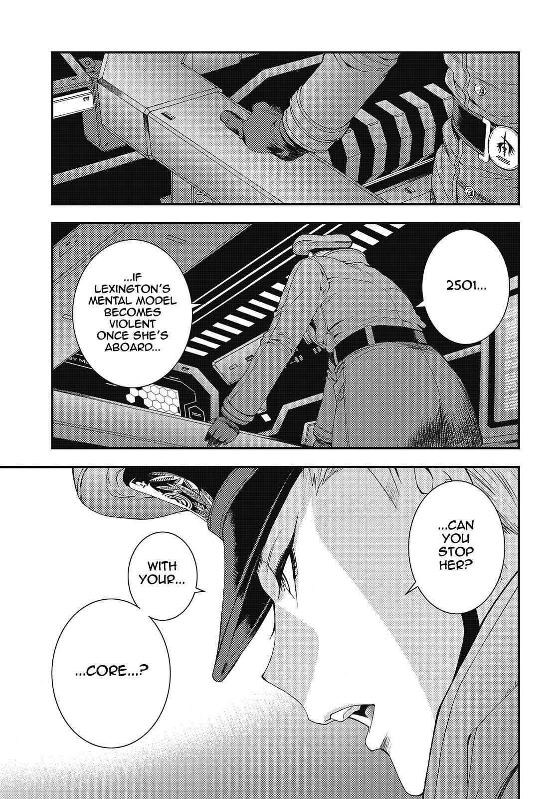 Aoki Hagane no Arpeggio Chap 89 - Next Chap 90