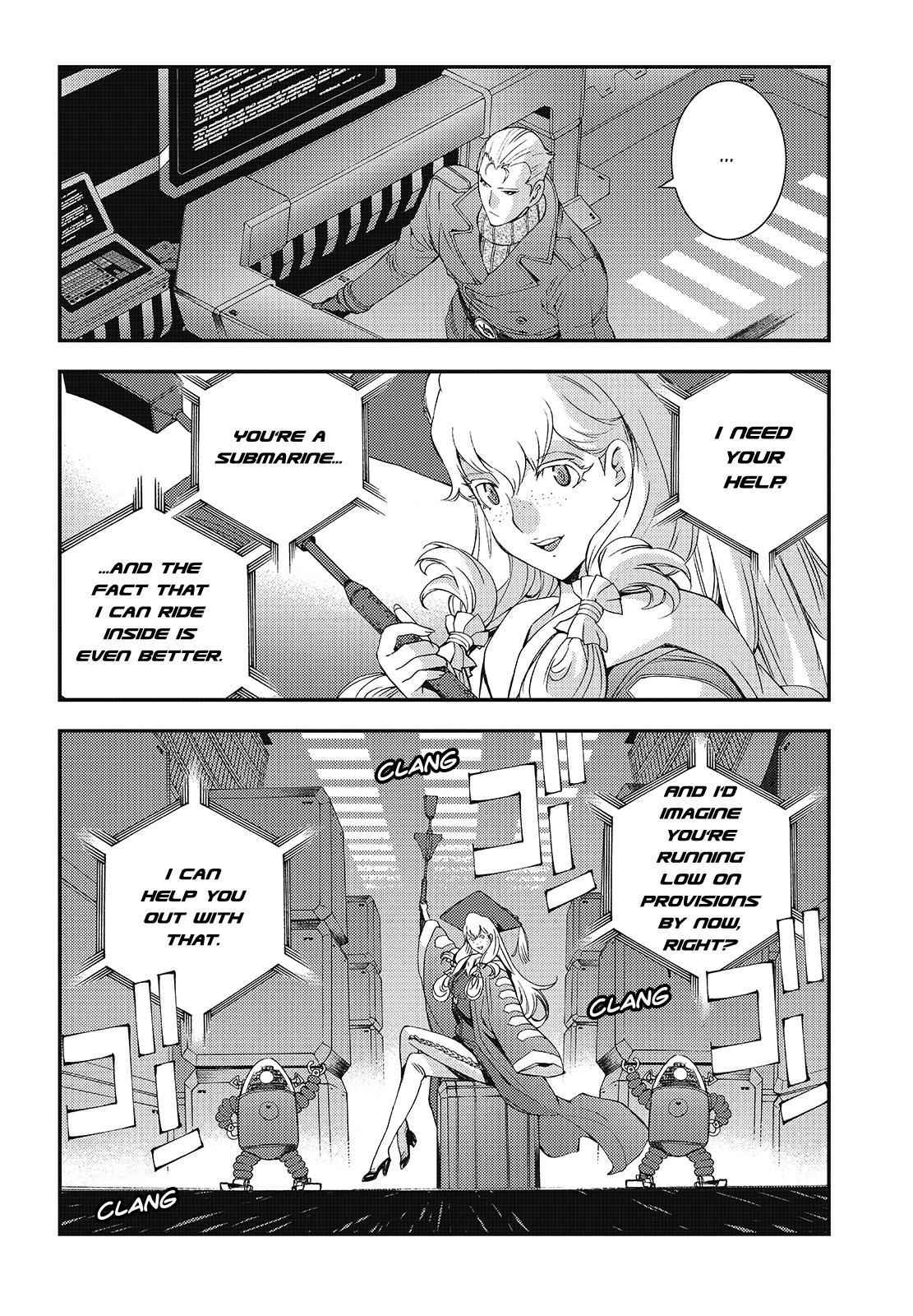 Aoki Hagane no Arpeggio Chap 89 - Next Chap 90
