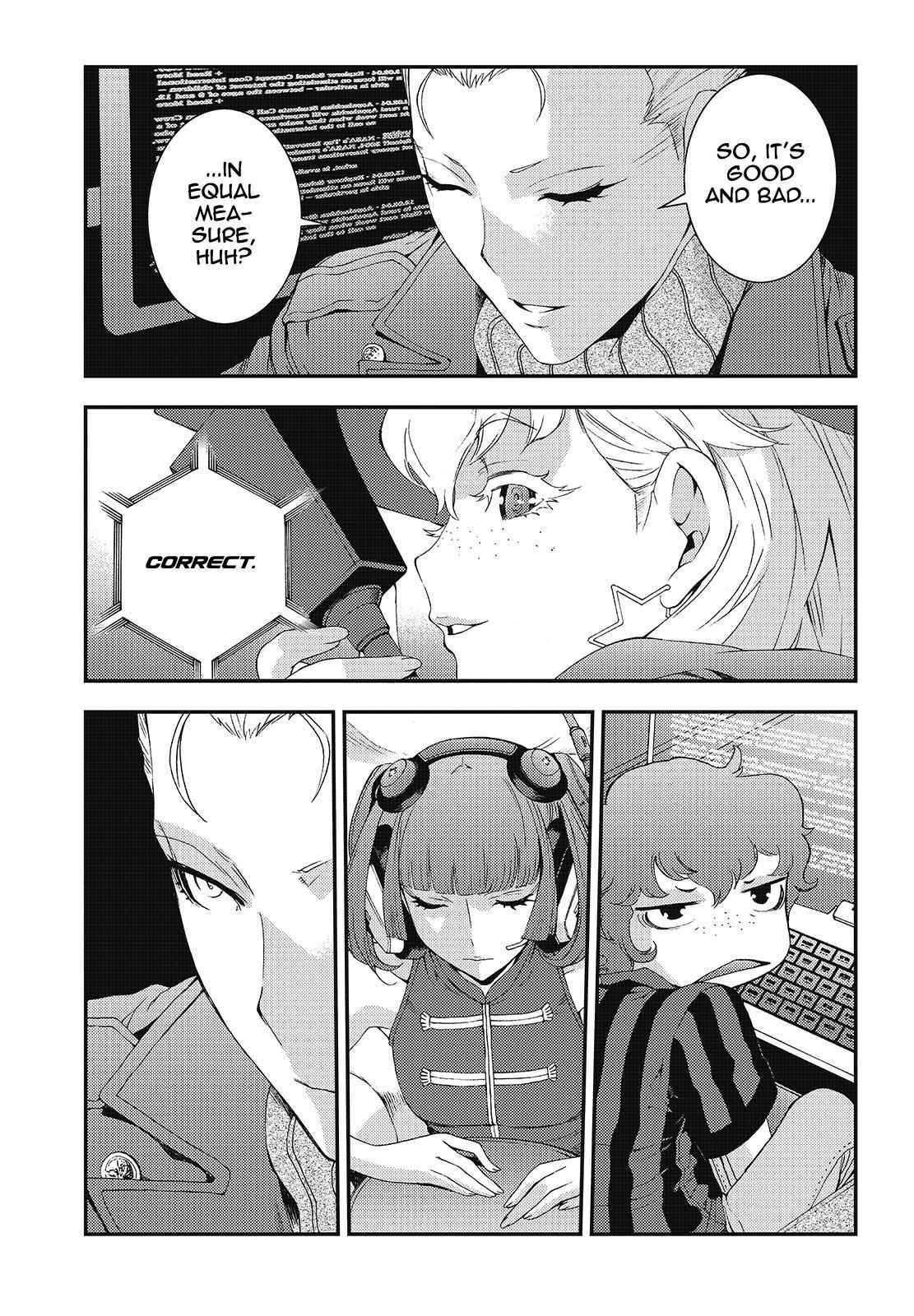 Aoki Hagane no Arpeggio Chap 89 - Next Chap 90