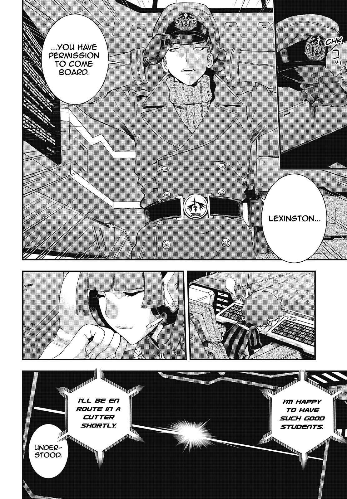 Aoki Hagane no Arpeggio Chap 89 - Next Chap 90