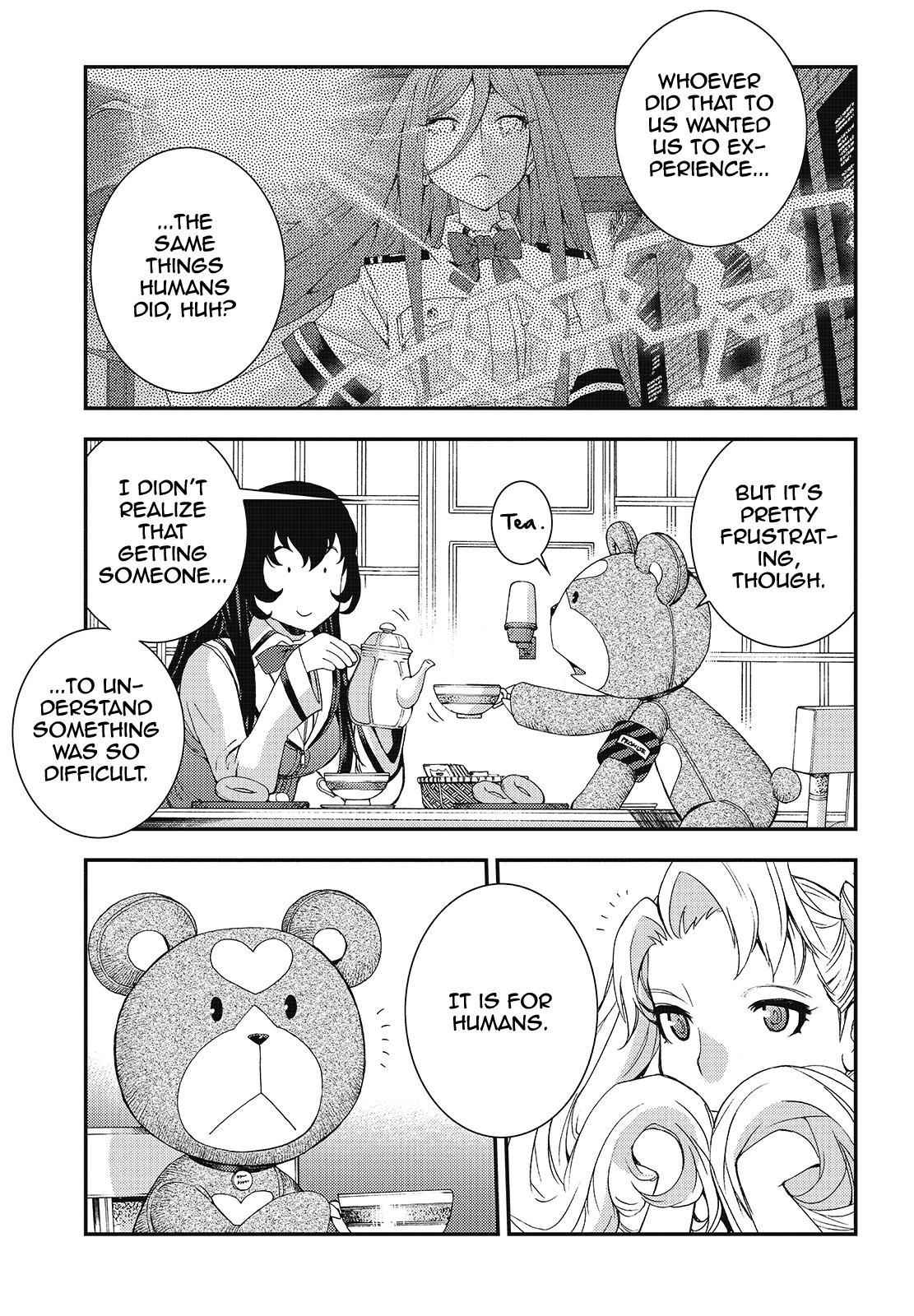 Aoki Hagane no Arpeggio Chap 89 - Next Chap 90