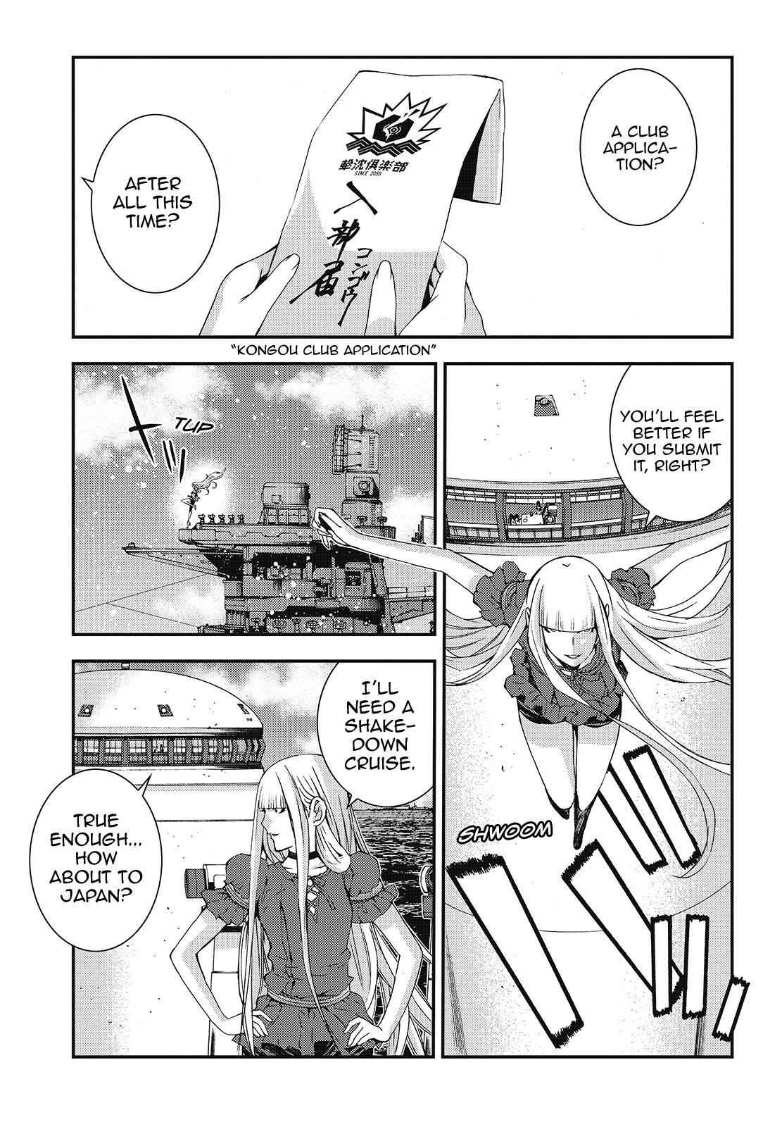 Aoki Hagane no Arpeggio Chap 90 - Next Chap 91