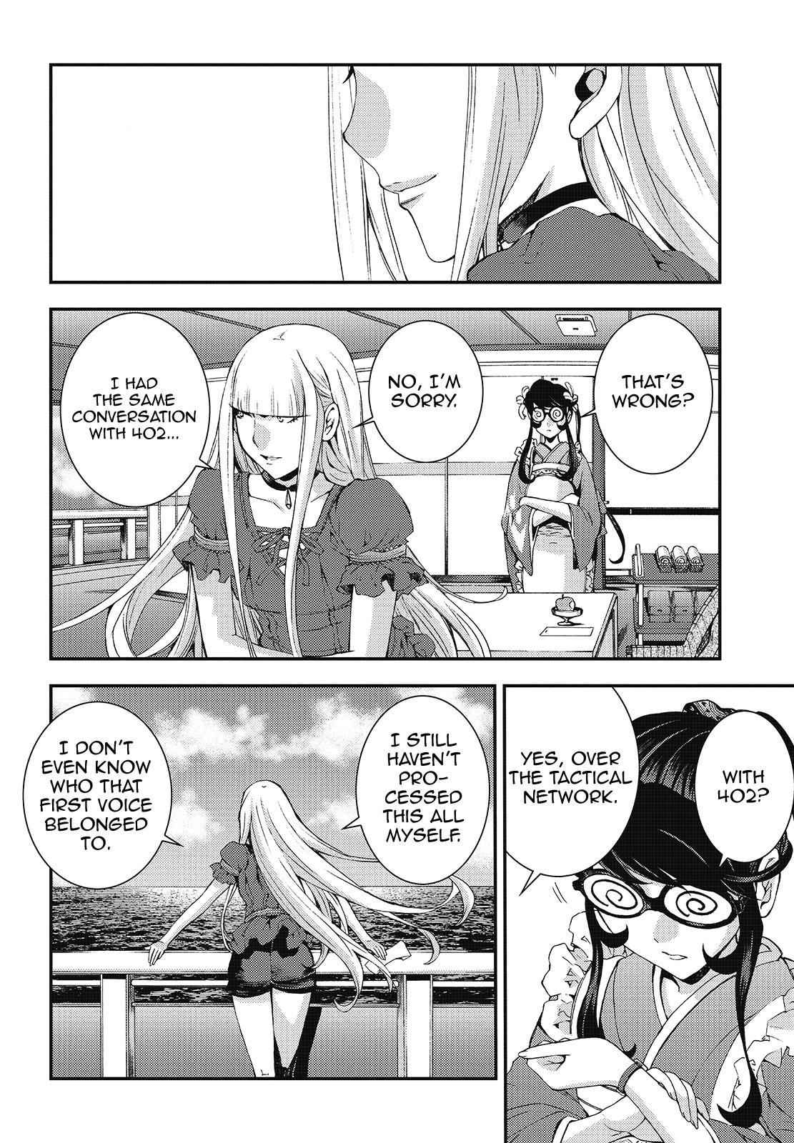 Aoki Hagane no Arpeggio Chap 90 - Next Chap 91