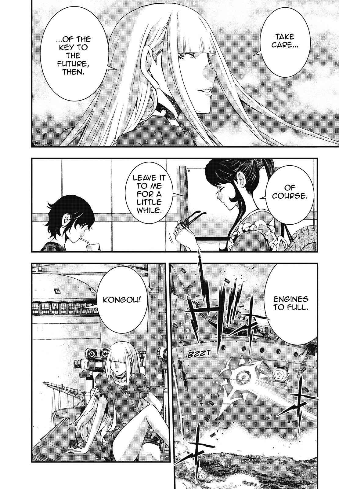 Aoki Hagane no Arpeggio Chap 90 - Next Chap 91