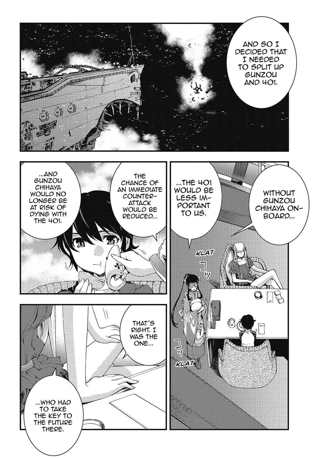 Aoki Hagane no Arpeggio Chap 90 - Next Chap 91