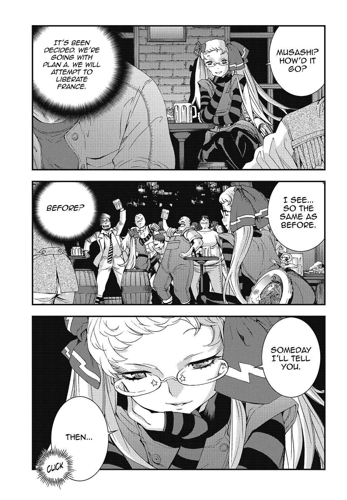 Aoki Hagane no Arpeggio Chap 91 - Next Chap 92