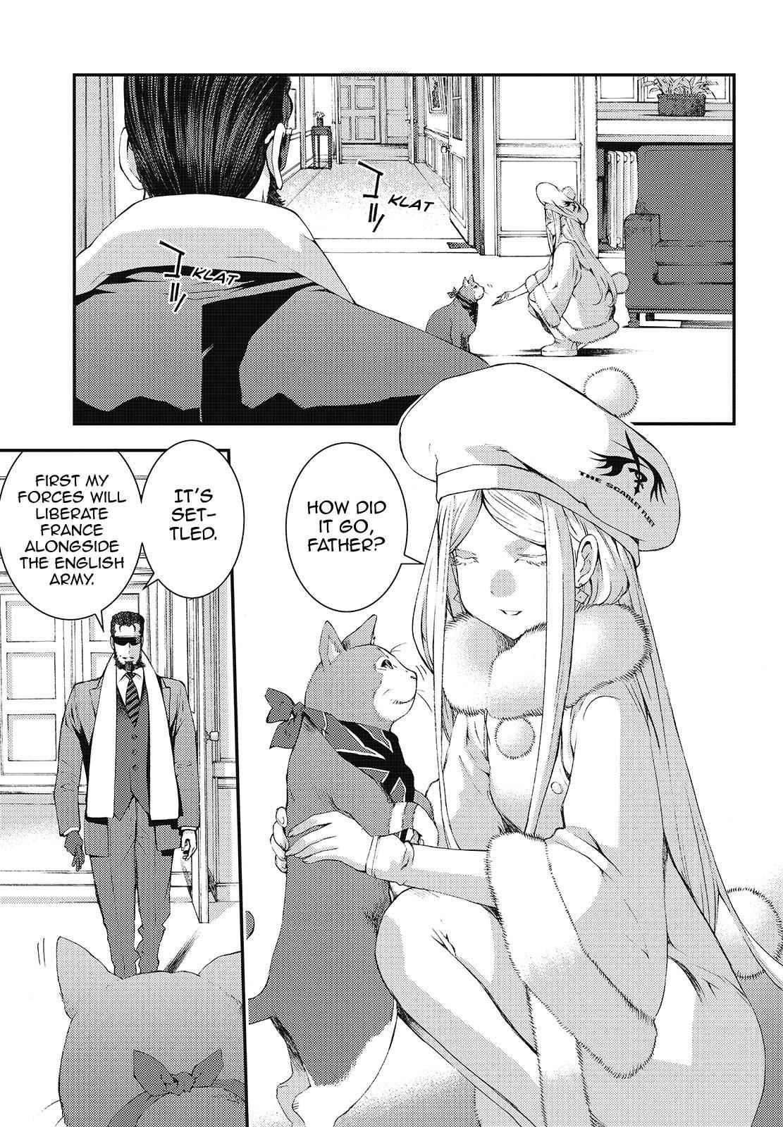 Aoki Hagane no Arpeggio Chap 91 - Next Chap 92
