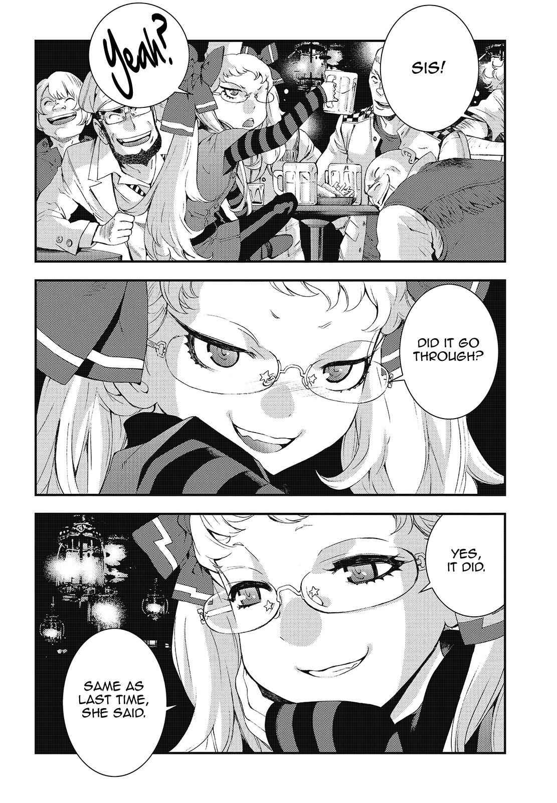 Aoki Hagane no Arpeggio Chap 91 - Next Chap 92