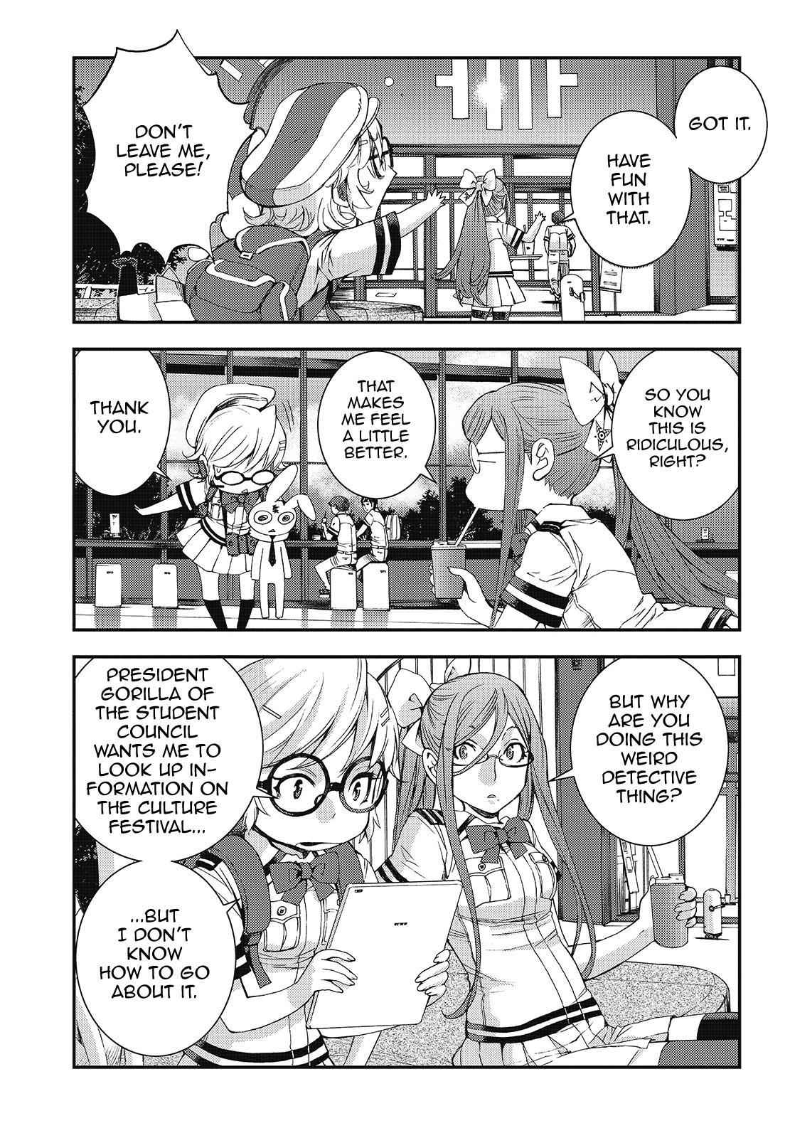 Aoki Hagane no Arpeggio Chap 91 - Next Chap 92