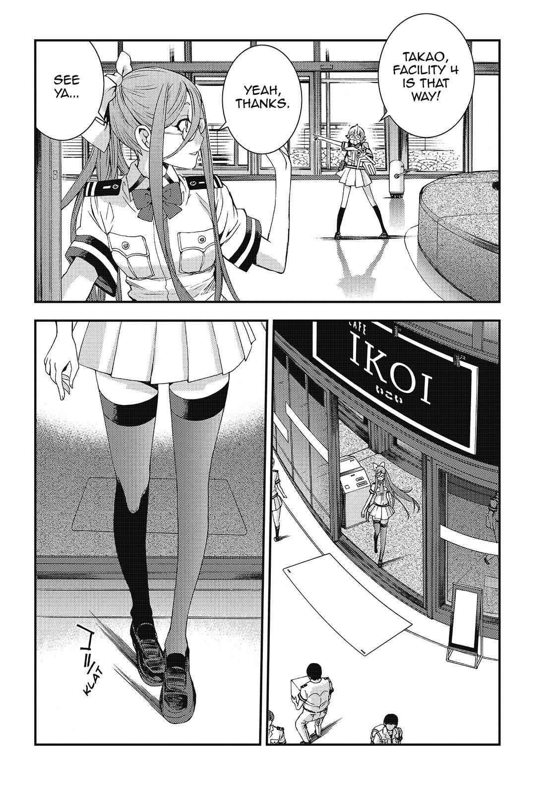 Aoki Hagane no Arpeggio Chap 91 - Next Chap 92