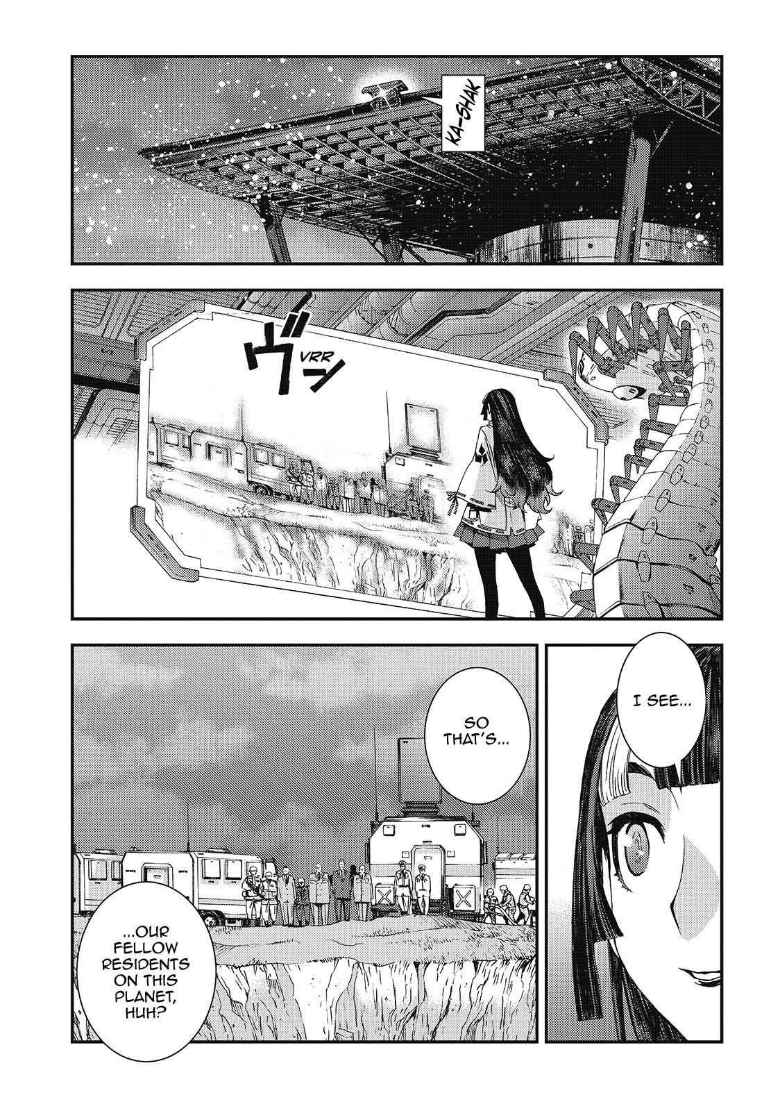 Aoki Hagane no Arpeggio Chap 92 - Next Chap 93