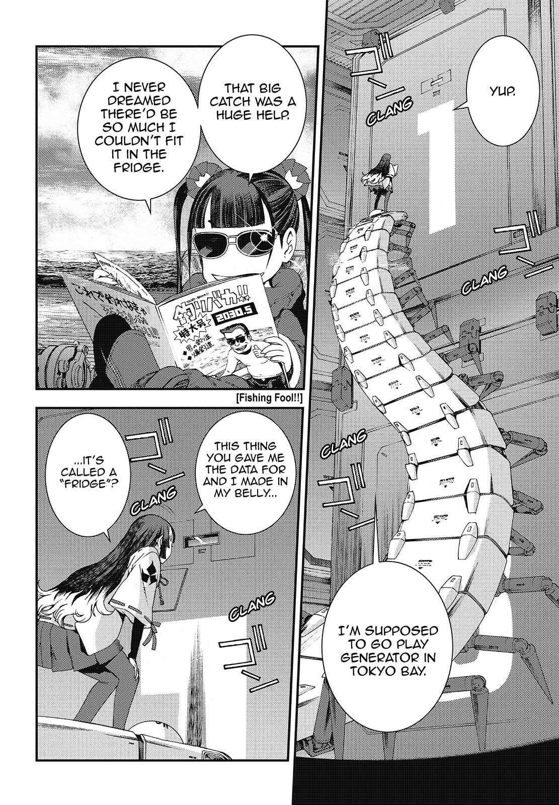 Aoki Hagane no Arpeggio Chap 92 - Next Chap 93