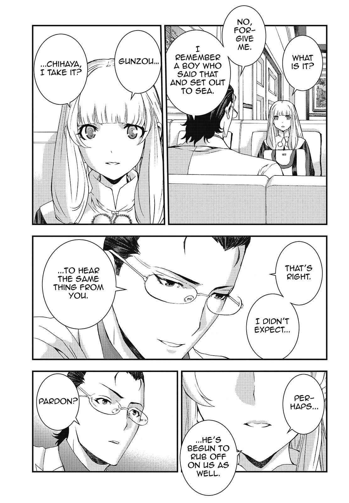 Aoki Hagane no Arpeggio Chap 93 - Next Chap 94