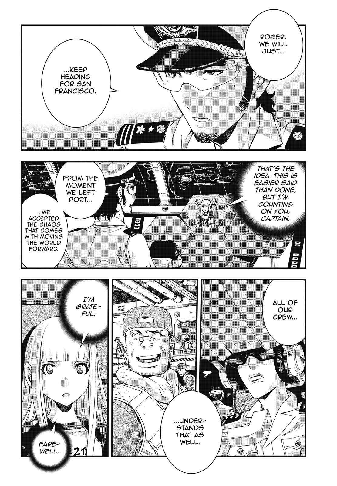 Aoki Hagane no Arpeggio Chap 93 - Next Chap 94