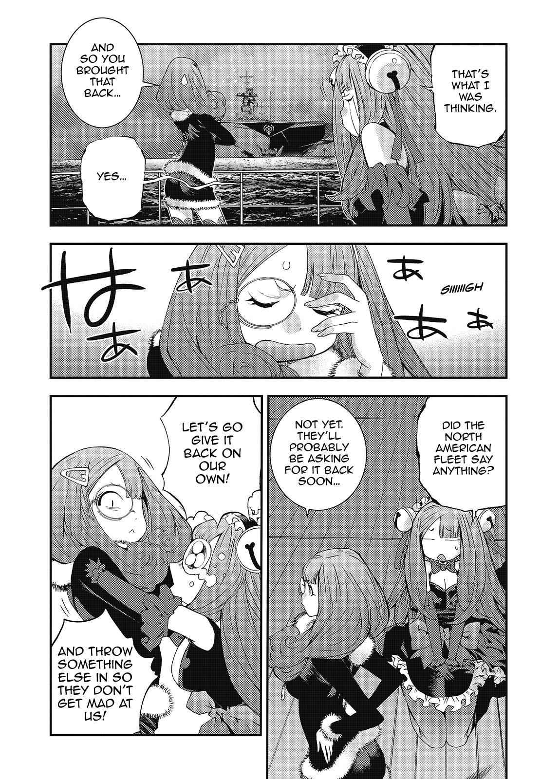 Aoki Hagane no Arpeggio Chap 93 - Next Chap 94