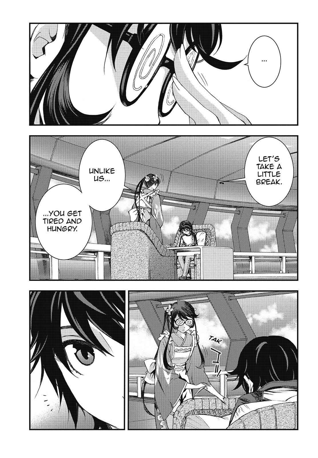 Aoki Hagane no Arpeggio Chap 94 - Next Chap 95