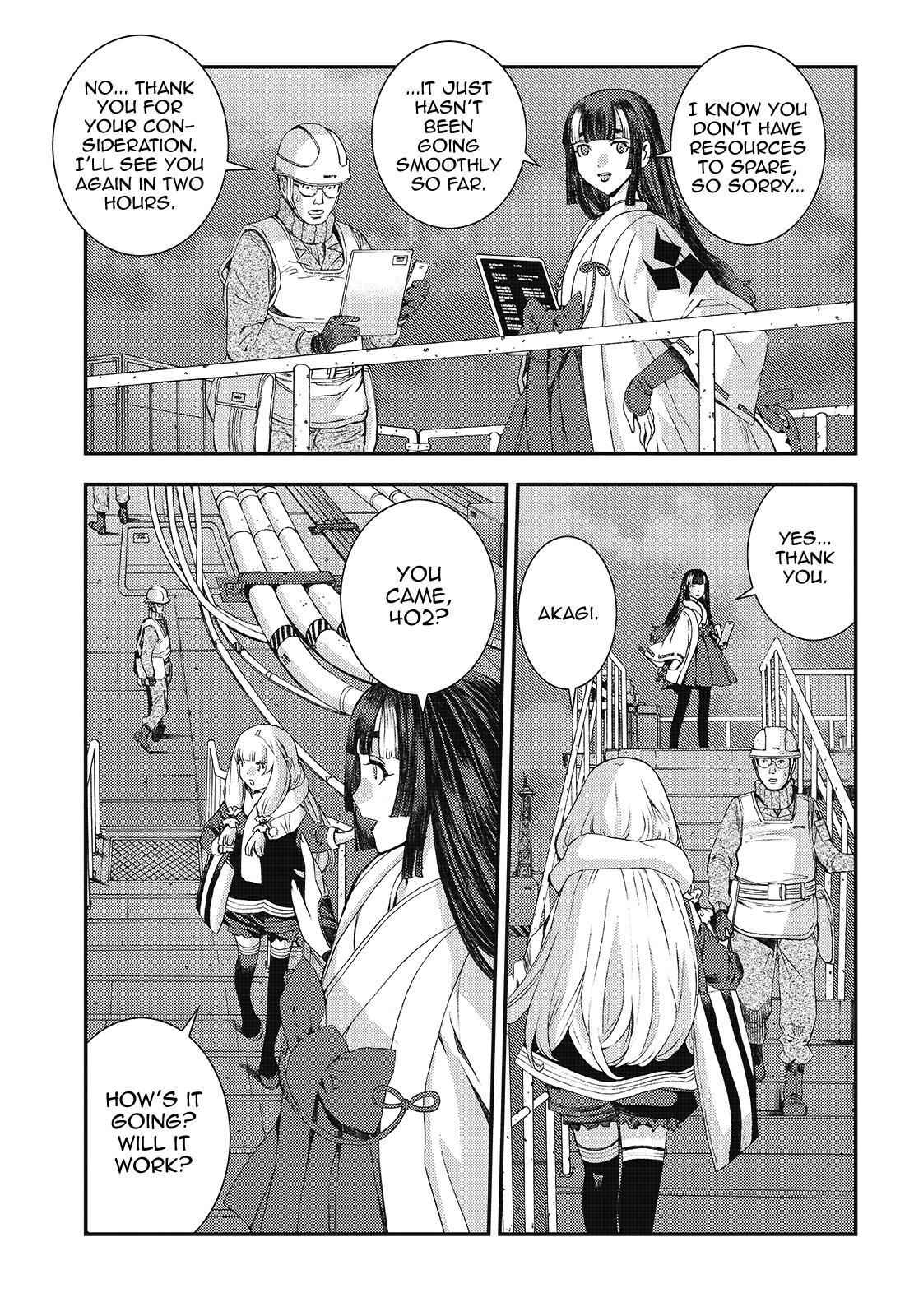 Aoki Hagane no Arpeggio Chap 94 - Next Chap 95