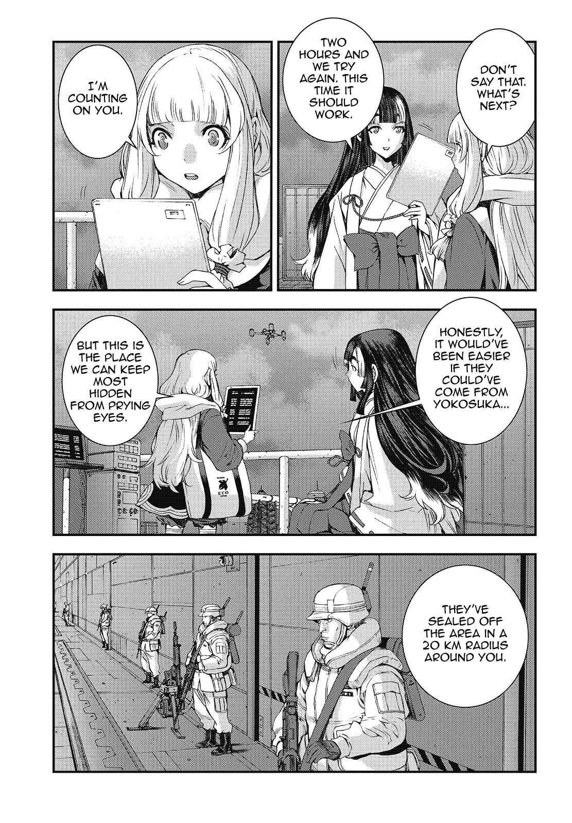Aoki Hagane no Arpeggio Chap 94 - Next Chap 95