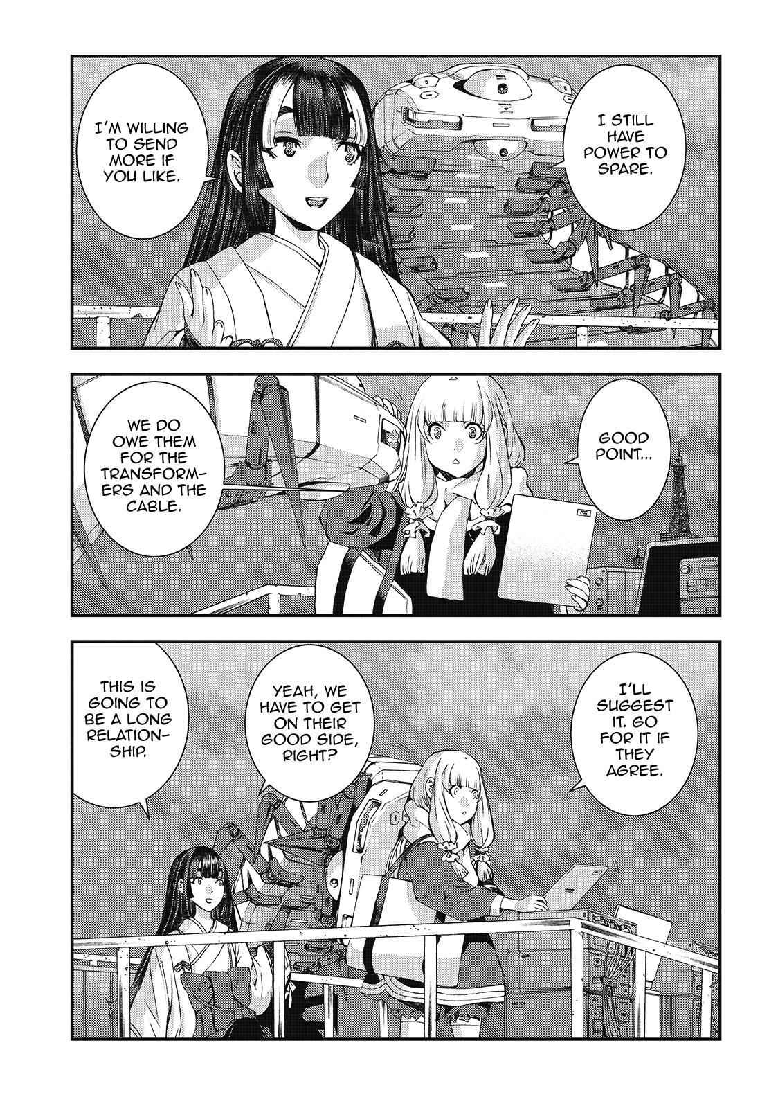 Aoki Hagane no Arpeggio Chap 94 - Next Chap 95