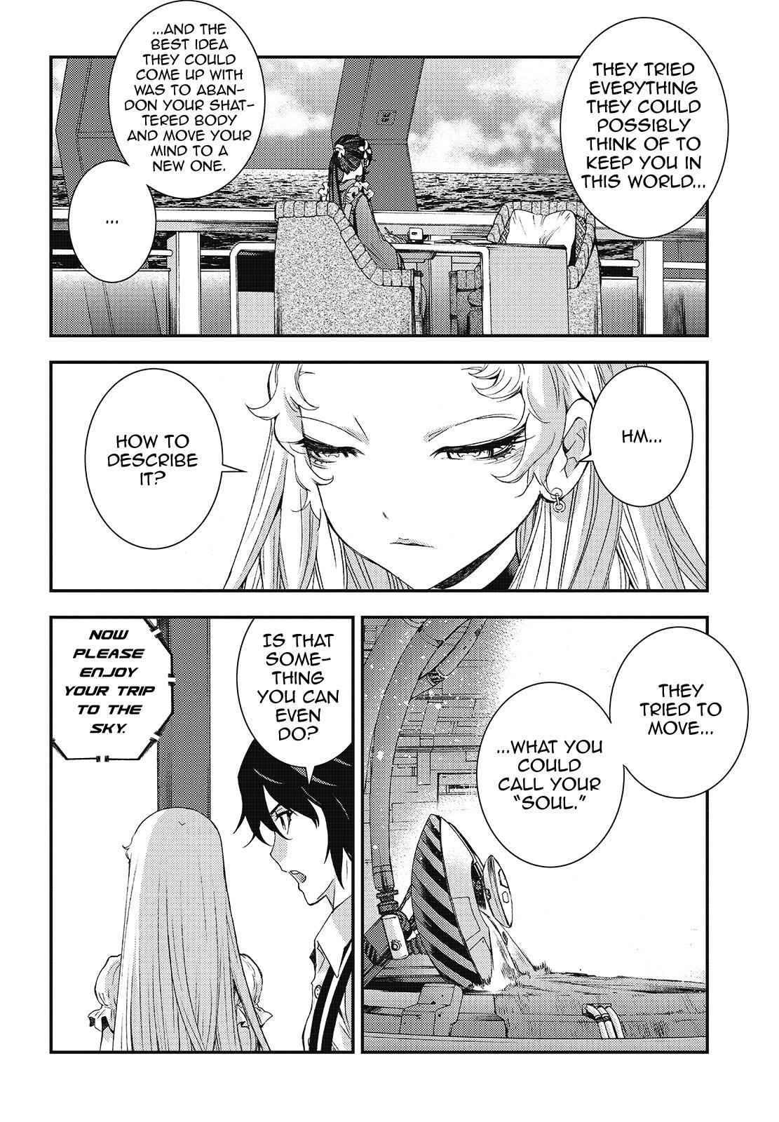 Aoki Hagane no Arpeggio Chap 95 - Next Chap 96