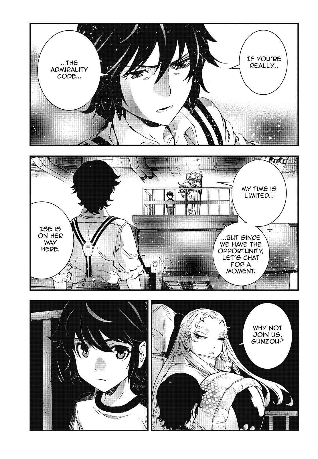 Aoki Hagane no Arpeggio Chap 95 - Next Chap 96