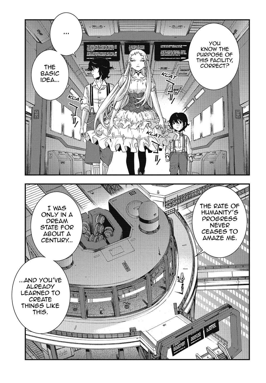 Aoki Hagane no Arpeggio Chap 95 - Next Chap 96