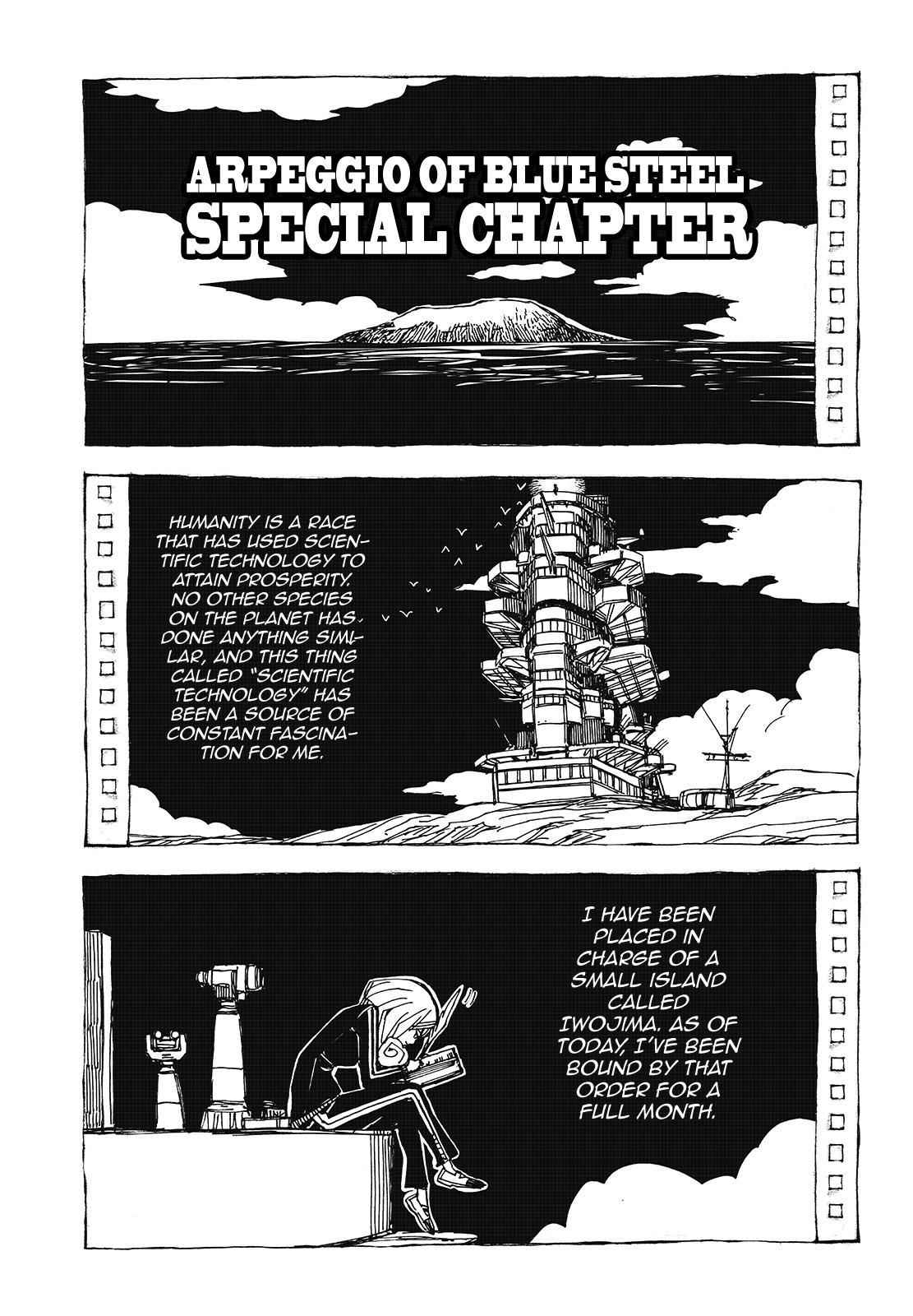 Aoki Hagane no Arpeggio Chap 96.5 - Next Chap 97.5