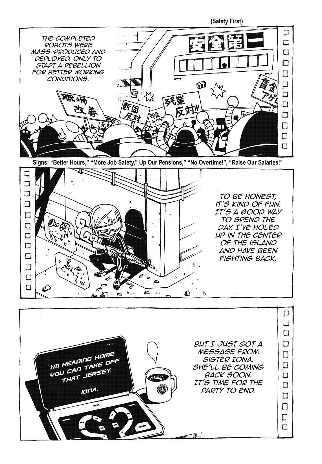 Aoki Hagane no Arpeggio Chap 96.5 - Next Chap 97.5
