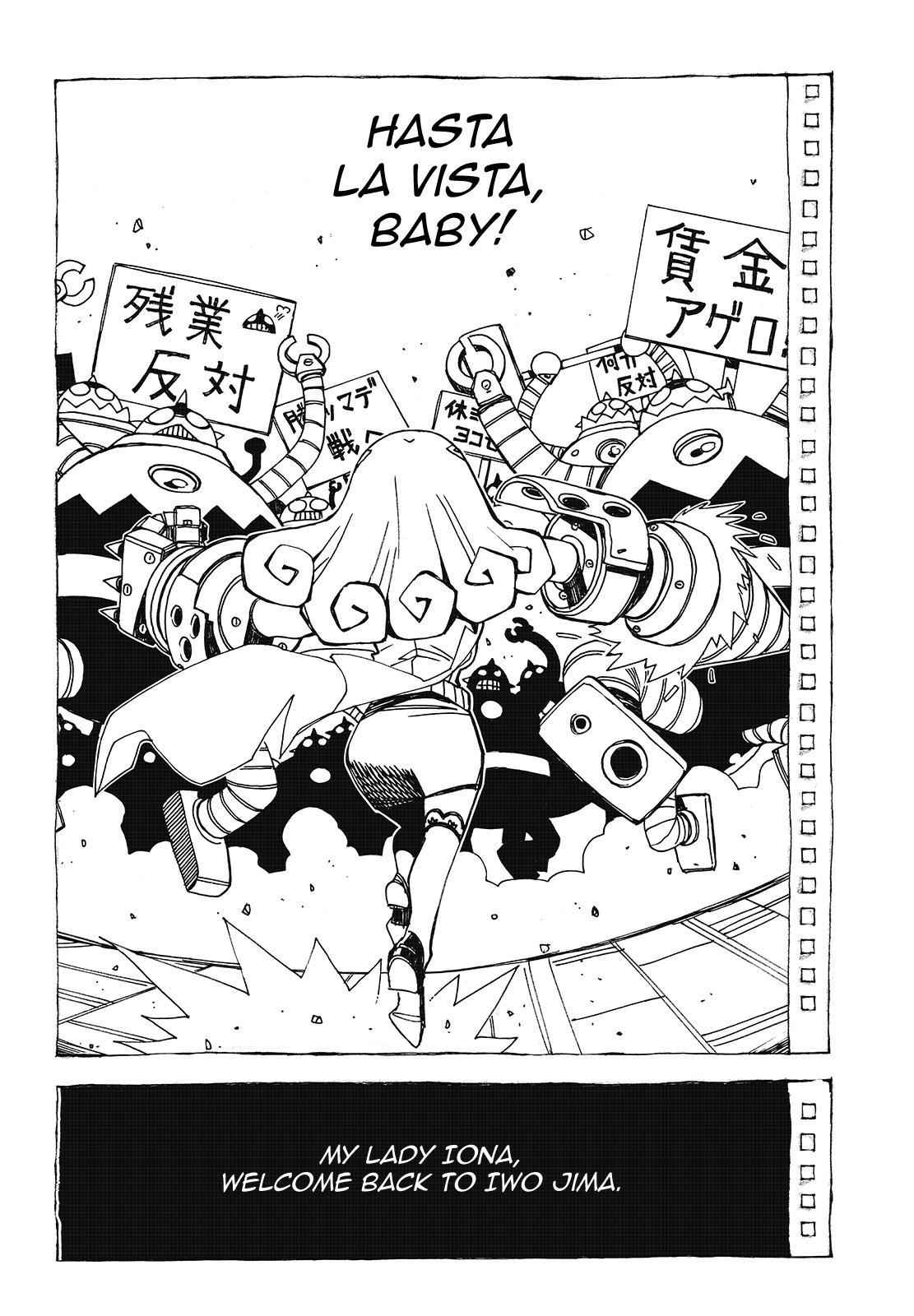 Aoki Hagane no Arpeggio Chap 96.5 - Next Chap 97.5