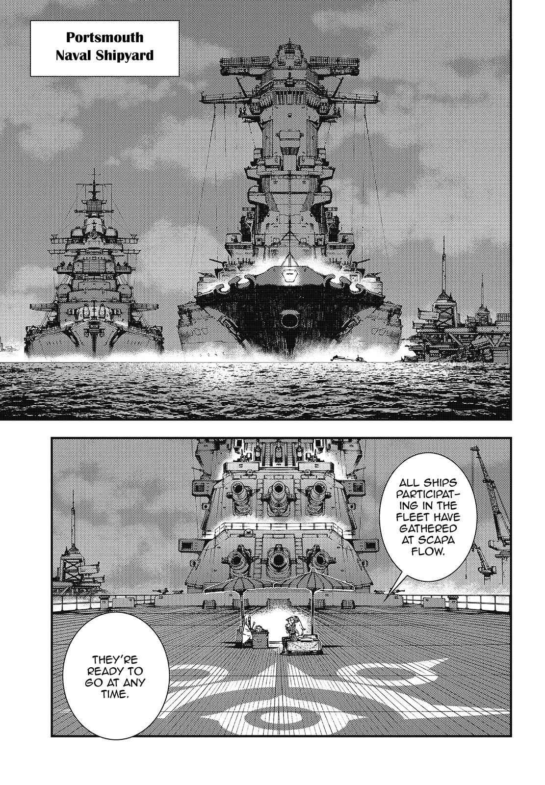 Aoki Hagane no Arpeggio Chap 96 - Next Chap 97
